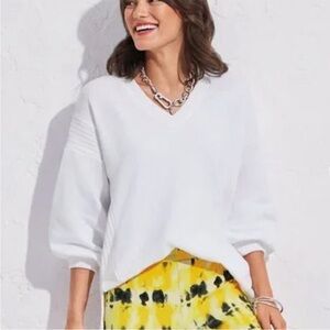 Cabi Kayak Pullover Sweatshirt - Size Medium